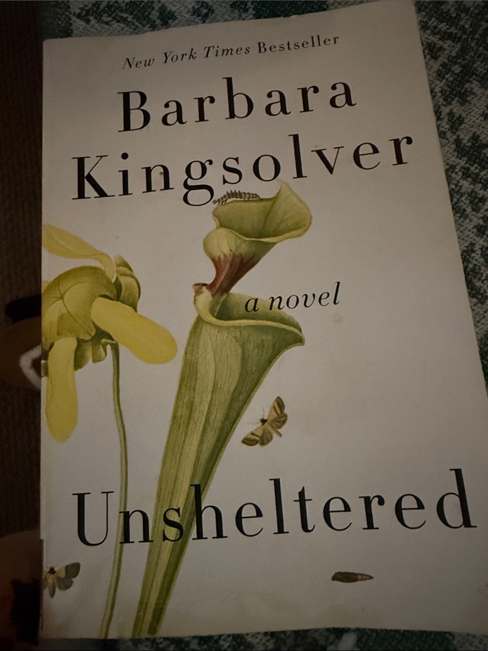 Unsheltered by Barbara Kingsolver - Botanical Cover (Paperback)